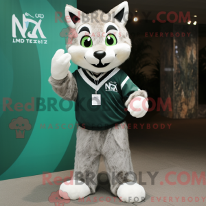 Lynx mascot costume...