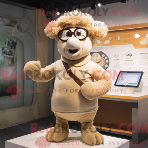 Tan Merino Sheep...