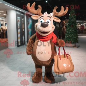 Rensdyr maskot kostume...
