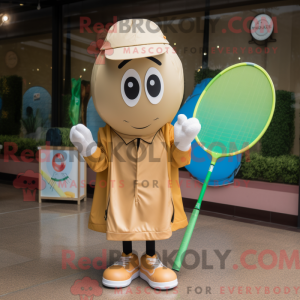 Postava maskota Tan Tennis...