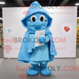 Postava maskota Sky Blue...