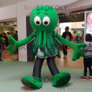 Forest Green Octopus...