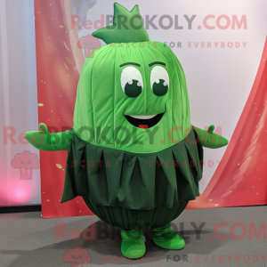 Skovgrøn vandmelon maskot...