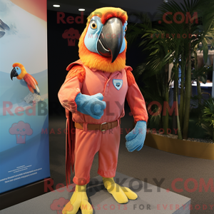 Peach Macaw mascotte...