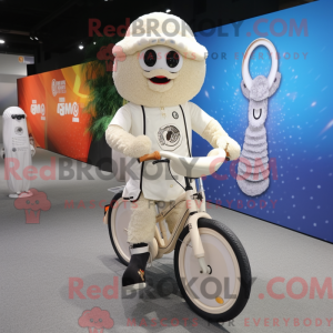 Creme Unicyclist maskot...