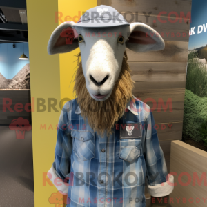 Olive Boer Goat maskot...