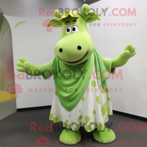 Lime Green Cow...