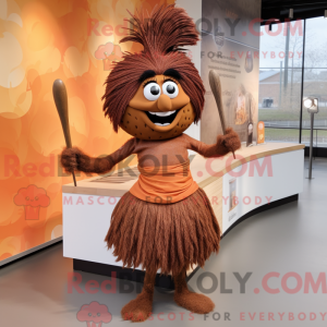 Costume mascotte de Tikka...