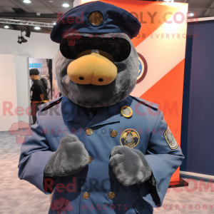 Navy Navy Seal maskot...