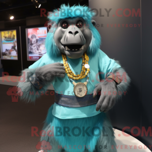 Costume mascotte de babouin...