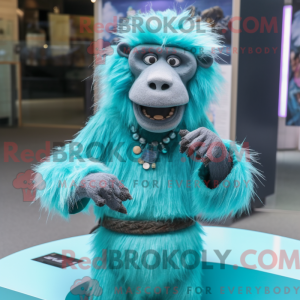 Costume mascotte de babouin...