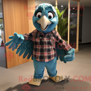 Figura de máscara de linho...