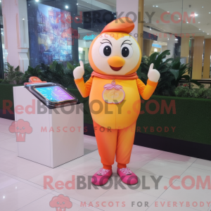 Peach Polshorloge mascotte...