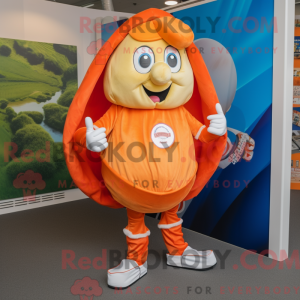 Orange Oyster maskot...