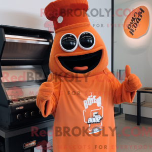 Disfraz de mascota Orange...