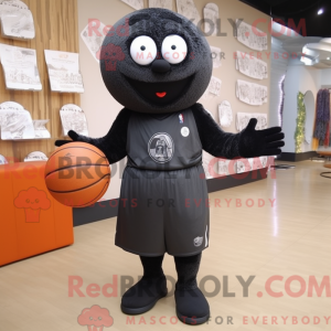Máscara de bola de basquete...