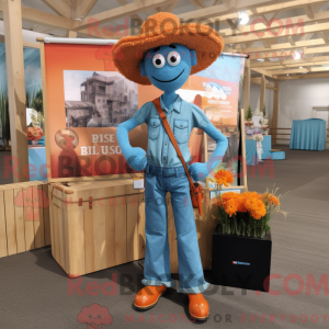 Orangefarbener...
