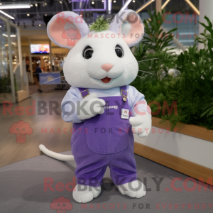 Lavendel-Hamster-Maskottche...