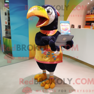 Toekan-mascottekostuum...