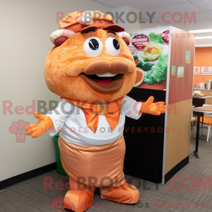 Postava maskota Peach...