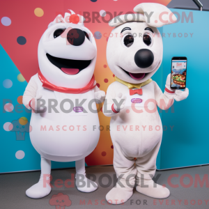 White Hot Dogs maskot...