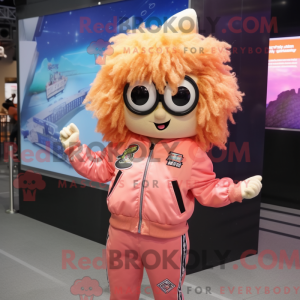 Peach Cod maskot kostume...