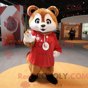 Figura de máscara de panda...
