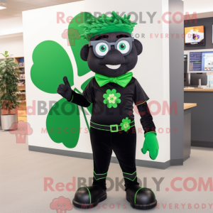 Black Bunch Of Shamrocks...