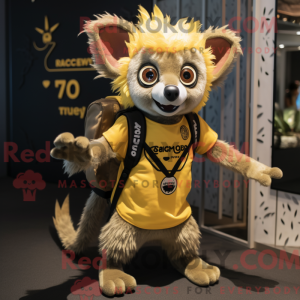 Personaggio mascotte Gold...