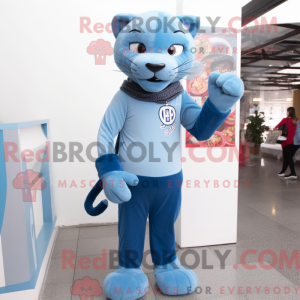 Disfraz de mascota Sky Blue...