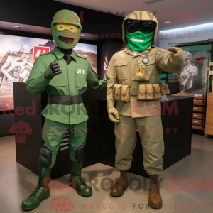 Grønn Gi Joe máscara de...