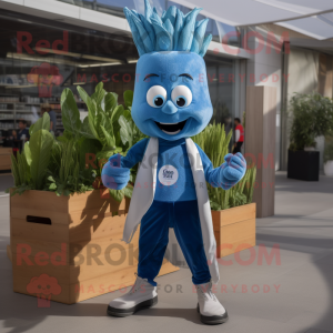 Blue Onion maskot kostume...
