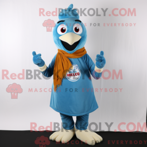 Maskotkostymekarakter Blue...