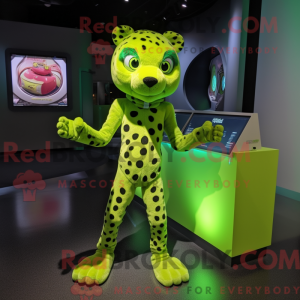 Disfraz de mascota Cheetah...