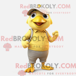 Costume mascotte de Canari...