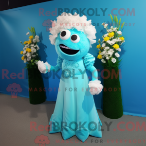 Disfraz de mascota Cyan...