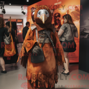 Rust Penguin maskot drakt...