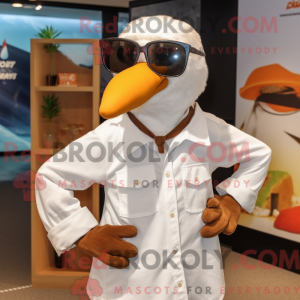 Costume mascotte de mouette...