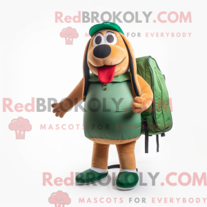 Forest Green Hot Dog maskot...