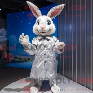 Silver Rabbit mascot...