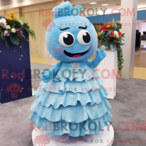 Sky Blue Wedding Cake...