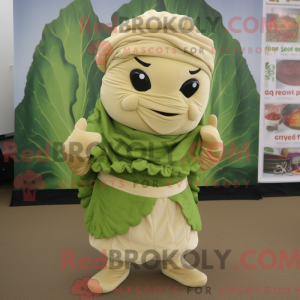 Tan Cabbage Leaf...