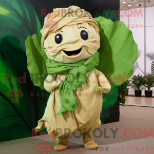 Tan Cabbage Leaf...