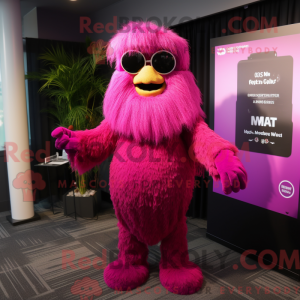 Máscara Magenta Sasquatch...