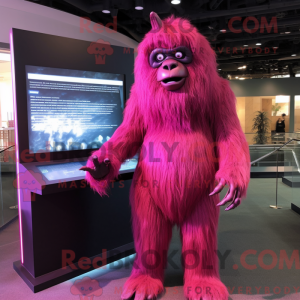 Máscara Magenta Sasquatch...
