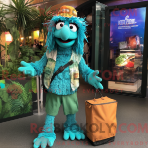 Disfraz de mascota Teal...
