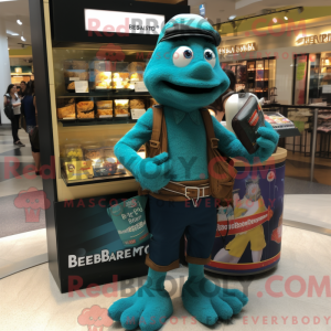 Disfraz de mascota Teal...