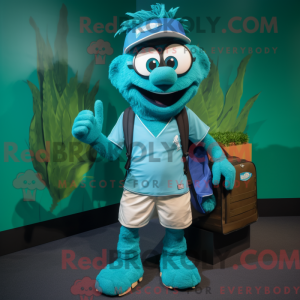 Disfraz de mascota Teal...