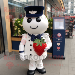 Navy Strawberry mascotte...