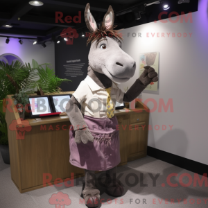 Donkey mascot costume...